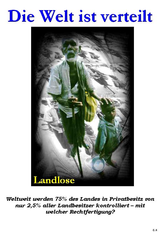 Die Welt ist verteilt