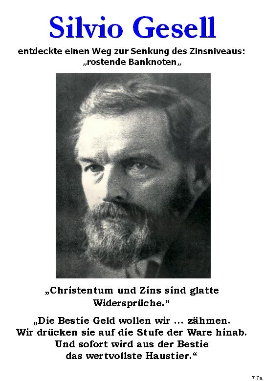 Ideengeschichte - Silvio Gesell