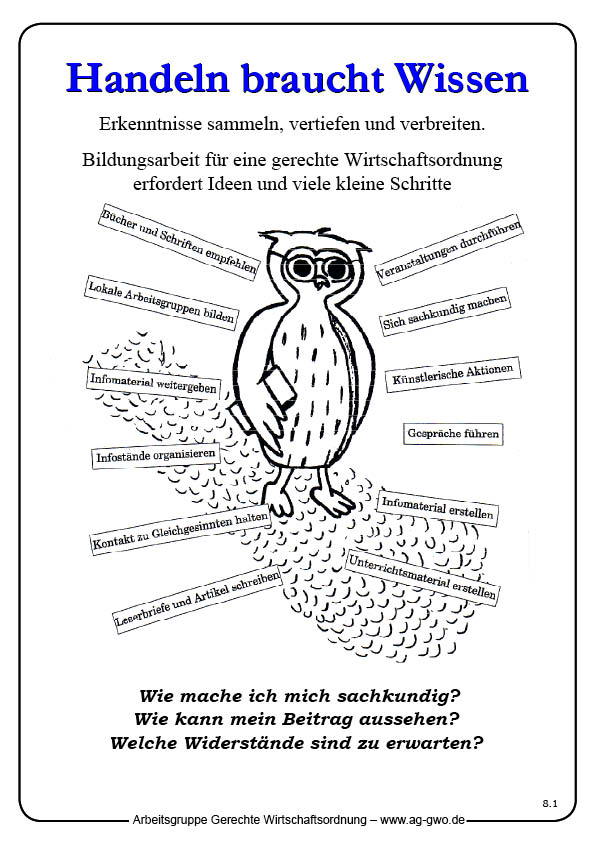 Handeln braucht Wissen